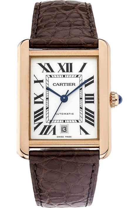 cartier tank solo xl automatic|pre owned cartier tank solo.